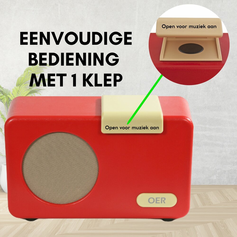 OER Muziekspeler (Dementievriendelijk)