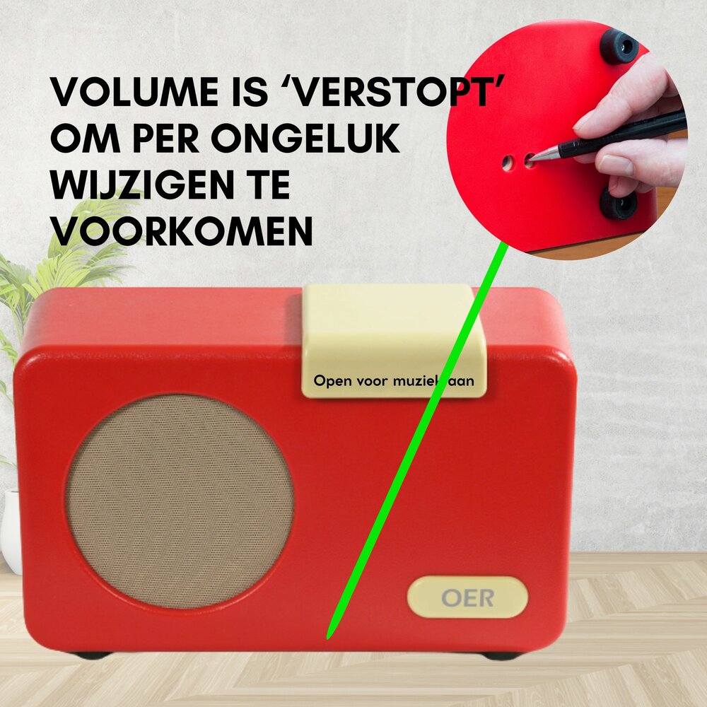 OER Muziekspeler (Dementievriendelijk)