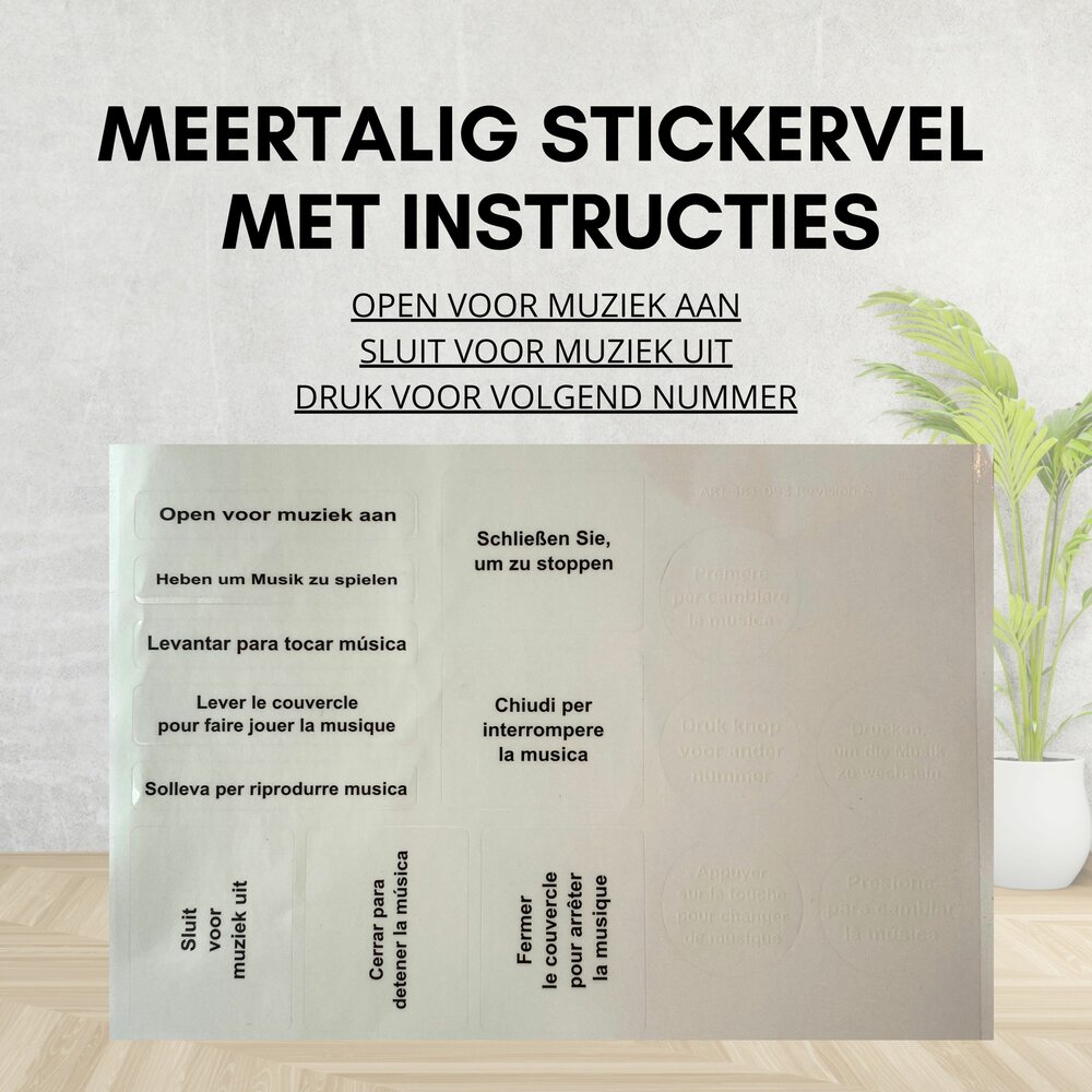 OER Muziekspeler (Dementievriendelijk)