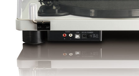 OER LS-50GY grijs (Simpele platenspeler)