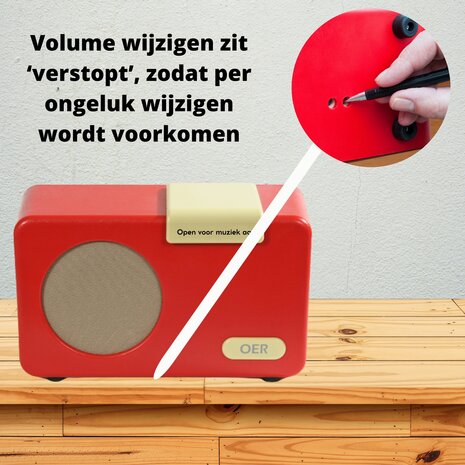 OER Muziekspeler (Dementievriendelijk)